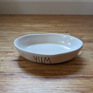 Rae Dunn "Yum" bowl plate snack tray